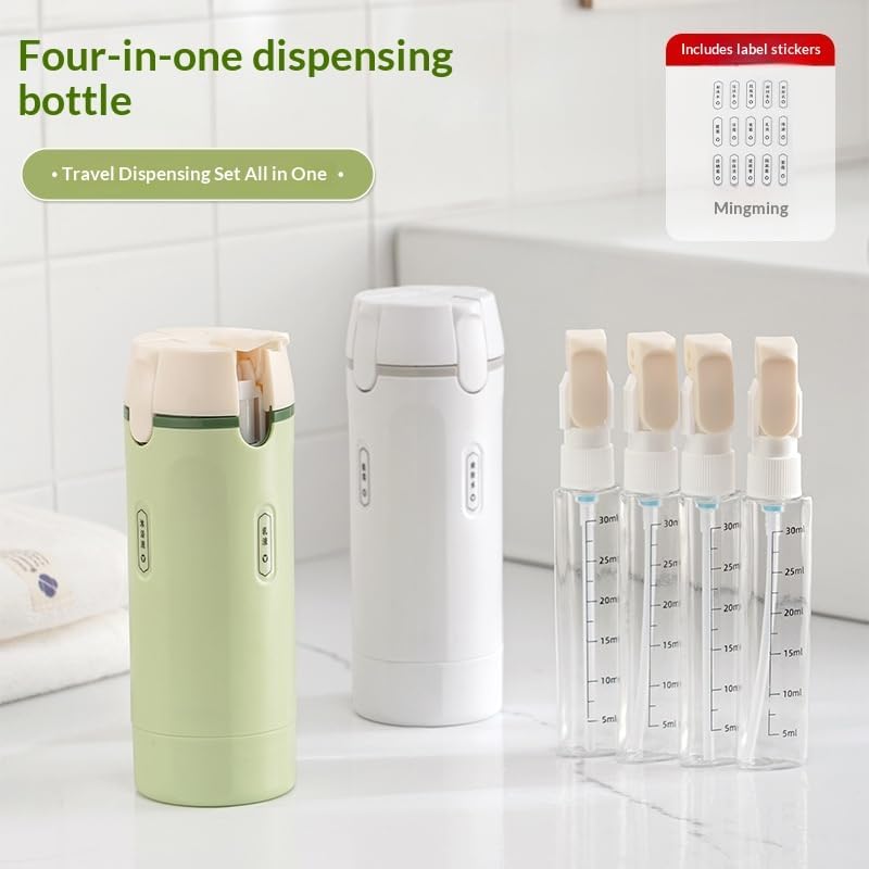 4-in-1 Leakproof Travel Bottle Set