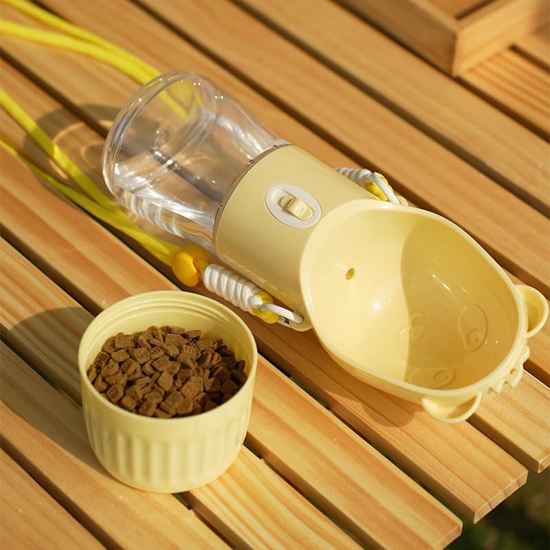 2-in-1 Portable Dog Water Bottle